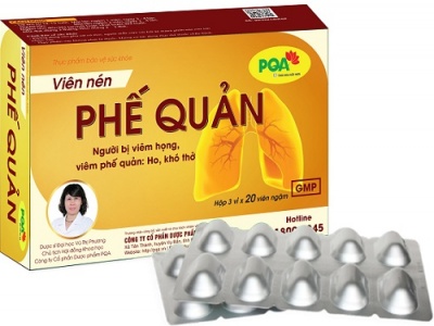 PQA Phế Quản viên nén PQA Phế Quản viên nén